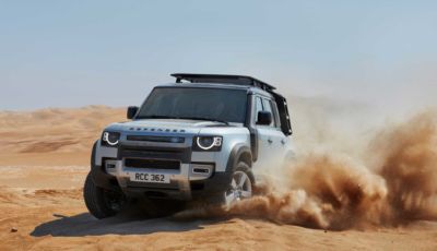 Land Rover: il Defender 130 a sette posti arriverà nel 2022