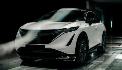 Nissan Ariya: con l’aerodinamica avanzata supera i 500 km di autonomia