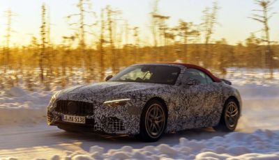 Mercedes-AMG SL MY2021: test drive tra le nevi della Svezia