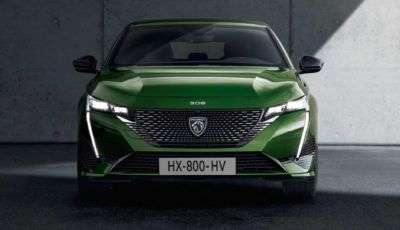 Peugeot e-308: in arrivo nel 2023 con un motore da 156 CV e 400 km di autonomia
