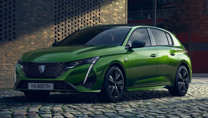 Nuova Peugeot 308 2021