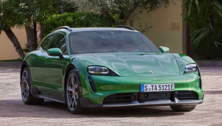 Porsche Taycan Cross Turismo 2021