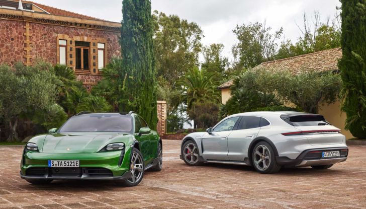 Porsche Taycan Cross Turismo 2021