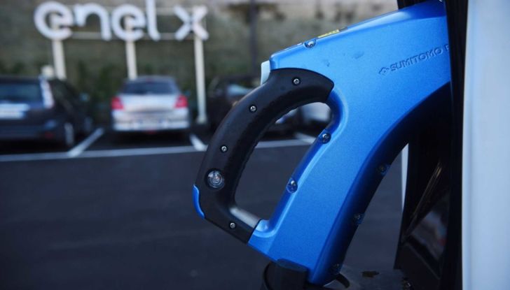 Stazione auto elettriche Enel X Roma