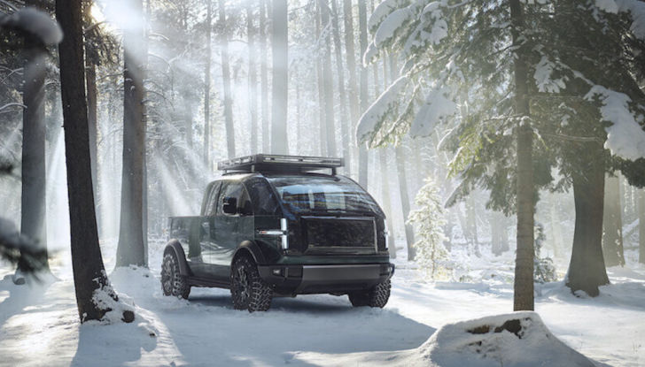 Canoo Inc, il pickup elettrico che si trasforma in camper - Foto 6 di 12