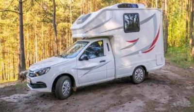 Lada Granta, il camper low cost made in Russia