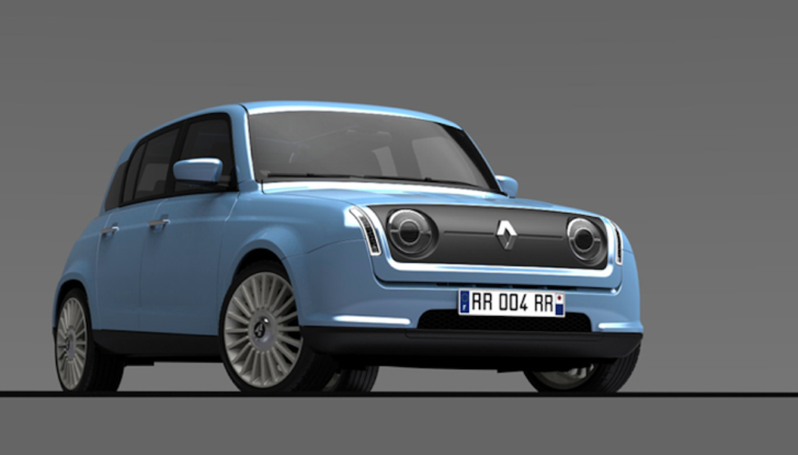 Renault R 4L Elettrica: il mito della R4 a batterie arriva nel 2025 - Foto 12 di 18