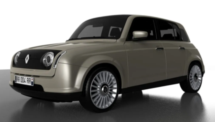 Renault R 4L Elettrica: il mito della R4 a batterie arriva nel 2025 - Foto 6 di 18