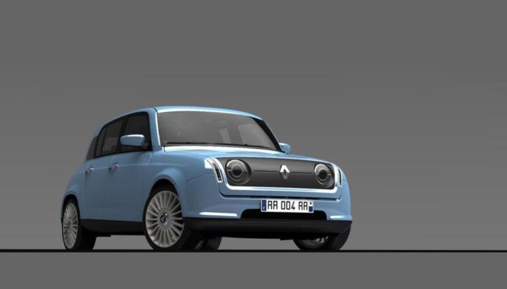 Renault R 4L Elettrica: il mito della R4 a batterie arriva nel 2025 - Foto 7 di 18