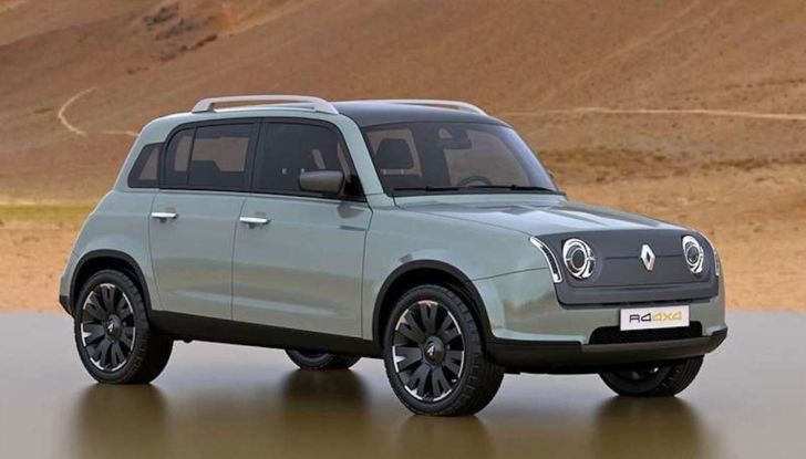 Renault R 4L Elettrica: il mito della R4 a batterie arriva nel 2025 - Foto 10 di 18