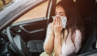 Allergie al volante: come difendersi dalle insidie della primavera