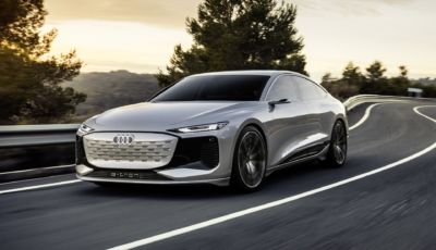 Audi A6 e-tron: a Shanghai la berlina tedesca si elettrifica