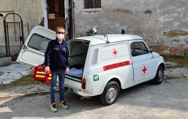 Autobianchi Giardiniera vaccini Coronavirus