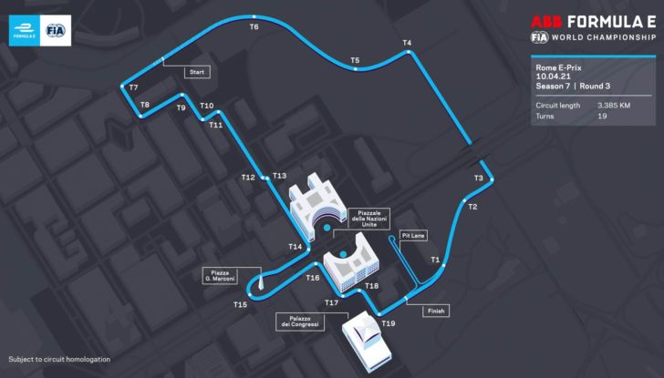 Formula E ePrix Roma 2021
