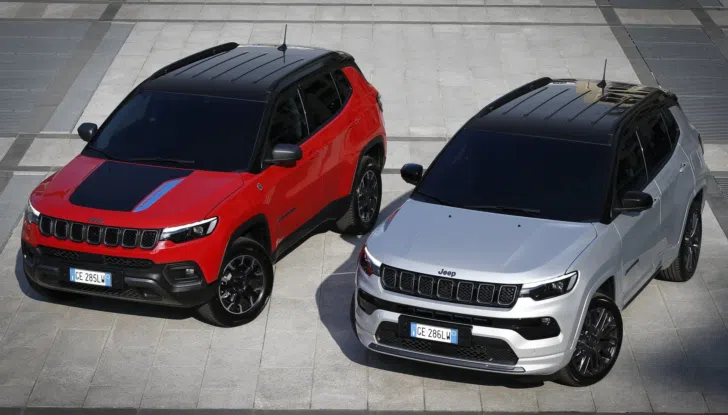 Nuova Jeep Compass restyling 2021