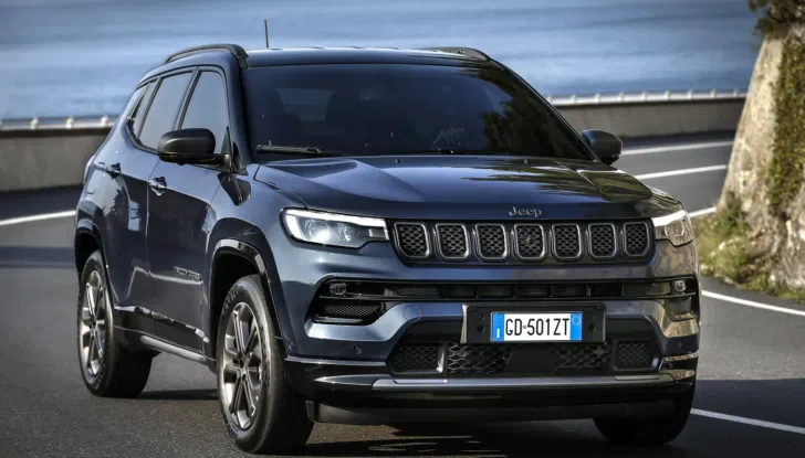 Nuova Jeep Compass restyling 2021