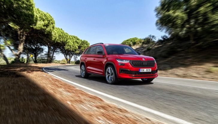 Skoda Kodiaq restyling 2021