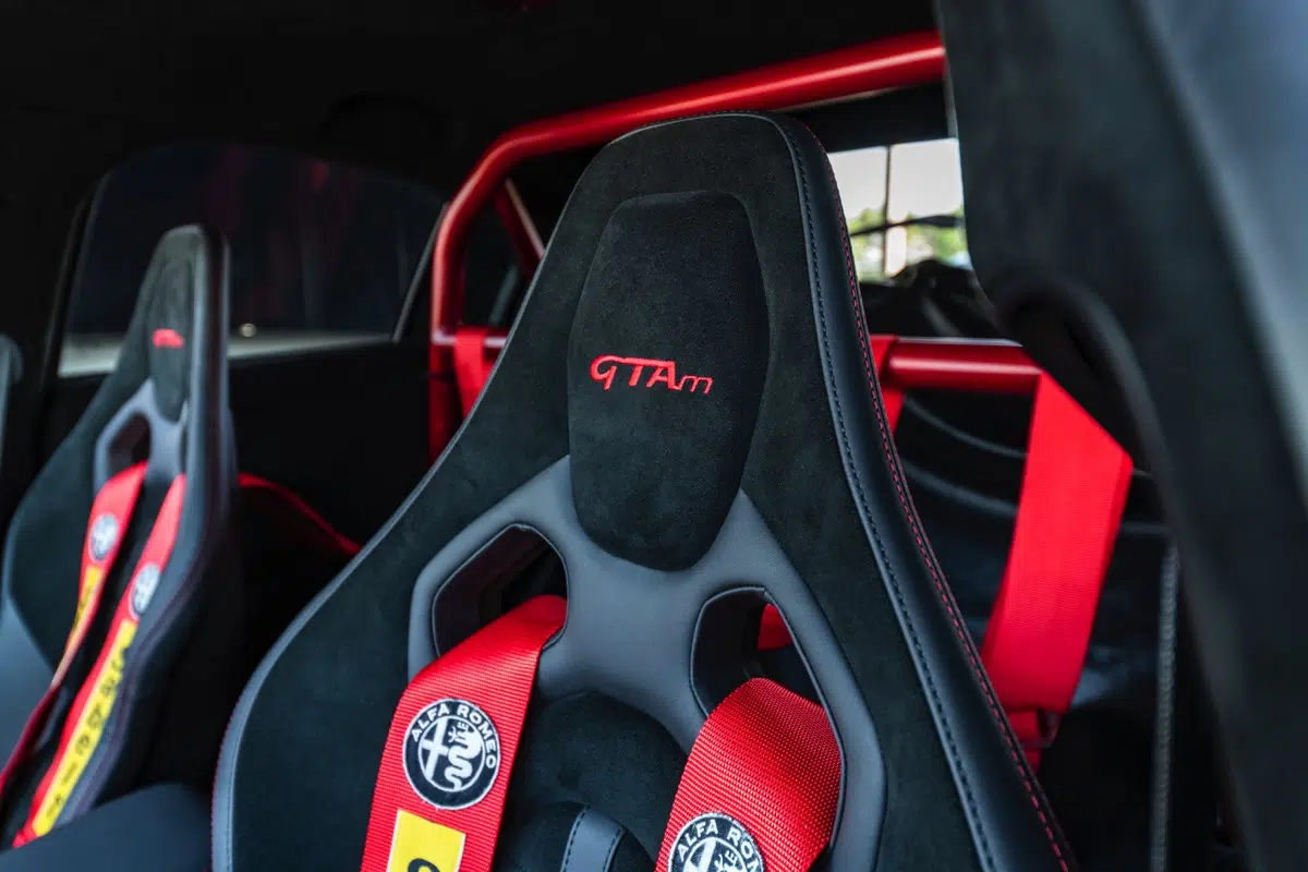 Gli interni di Giulia GTAm