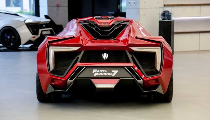 Dal set all’asta: in vendita la Lykan HyperSport di Fast & Furious 7 - Foto 12 di 17