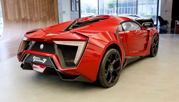 Dal set all’asta: in vendita la Lykan HyperSport di Fast & Furious 7 - Foto 17 di 17
