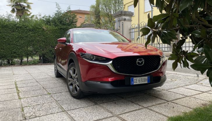 Mazda CX-30 prova su strada della Mild Hybrid da 186 CV - Foto 1 di 11