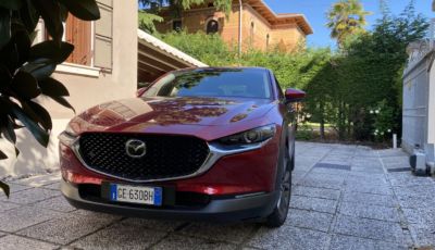 Mazda CX-30 prova su strada della Mild Hybrid da 186 CV