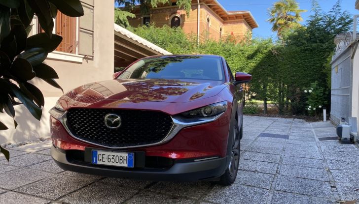 Mazda CX-30 prova su strada della Mild Hybrid da 186 CV - Foto 5 di 11