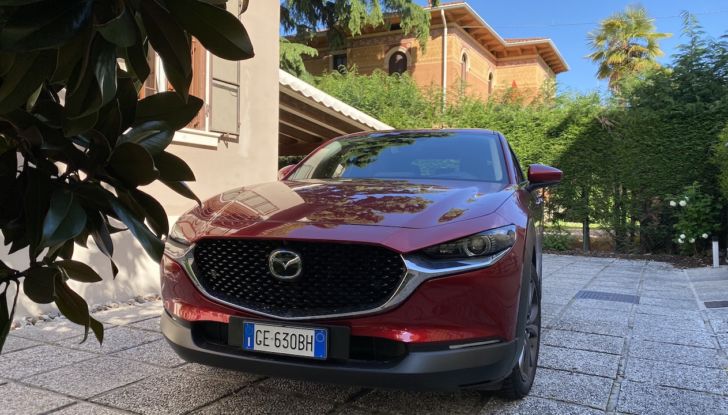 Mazda CX-30 prova su strada della Mild Hybrid da 186 CV - Foto 6 di 11
