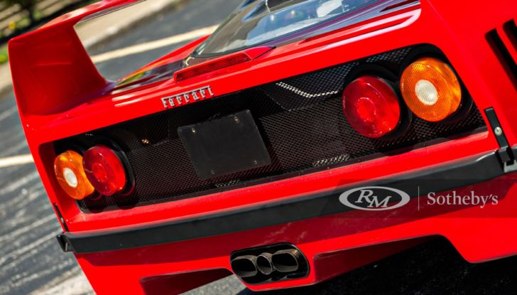 Ferrari F40 RM Sotheby's Amelia Island