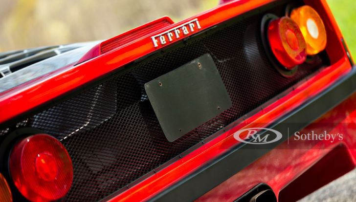 Ferrari F40 RM Sotheby's Amelia Island