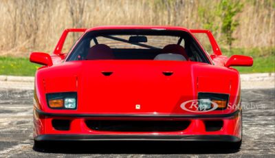 Ferrari F40: all’asta da RM Sotheby’s un esemplare immacolato!