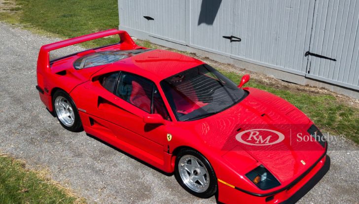 Ferrari F40 RM Sotheby's Amelia Island