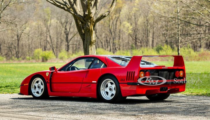 Ferrari F40 RM Sotheby's Amelia Island
