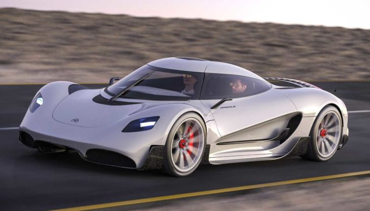 Viritech Apricale hypercar idrogeno