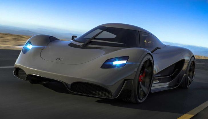 Viritech Apricale hypercar idrogeno
