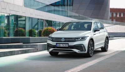 Volkswagen Tiguan: la Allspace 2022 a “passo lungo” è pronta al debutto