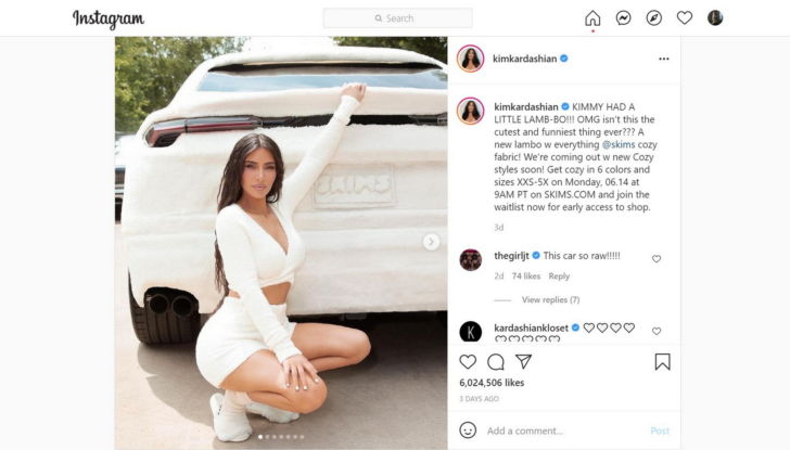 Lamborghini Urus: quella di Kim Kardashian è diventata un peluche! - Foto 2 di 7