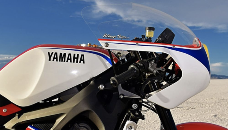 Una Yamaha XSR900 mascherata da TZ750 - Foto 9 di 11