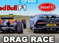 Bugatti Chiron contro Red Bull F1: qual è la più veloce in accelerazione?