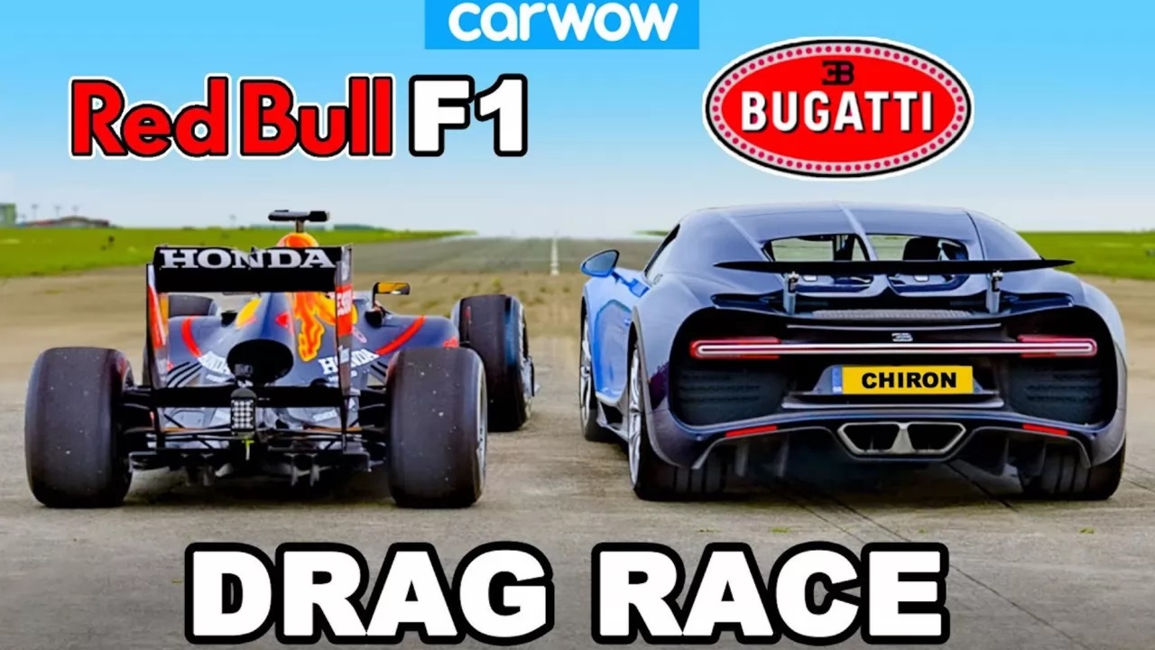 Bugatti Chiron contro Red Bull F1: qual è la più veloce in accelerazione? - Vimarsana News