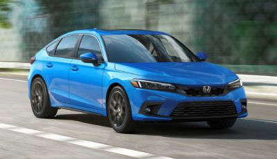 Honda Civic 2022: svelata la “hatchback” a cinque porte