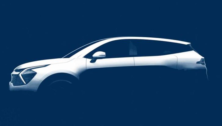 Kia Sportage 2022 teaser