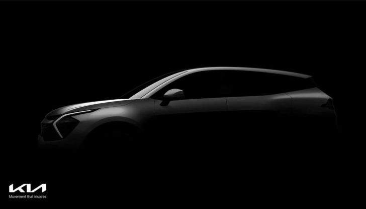 Kia Sportage 2022 teaser