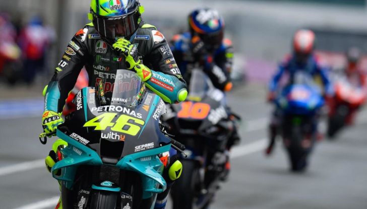 Valentino Rossi Yamaha Petronas 2021