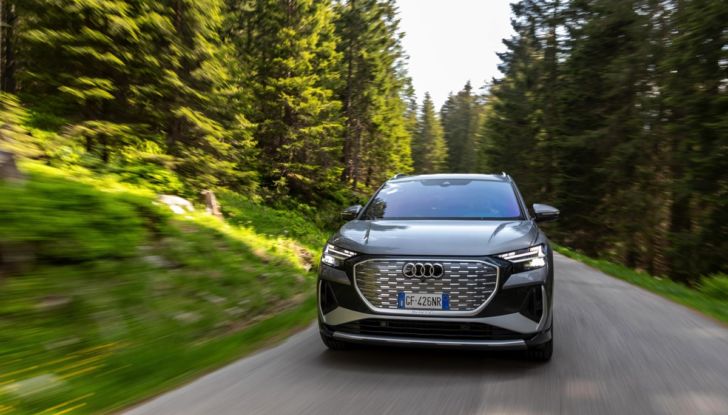 Prova su strada Audi Q4 E-Tron 50, ecco come va il SUV elettrico dei Quattro Anelli da 45.700 euro [VIDEO] - Foto 41 di 58