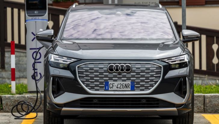 Audi Q4 e-tron ricarica
