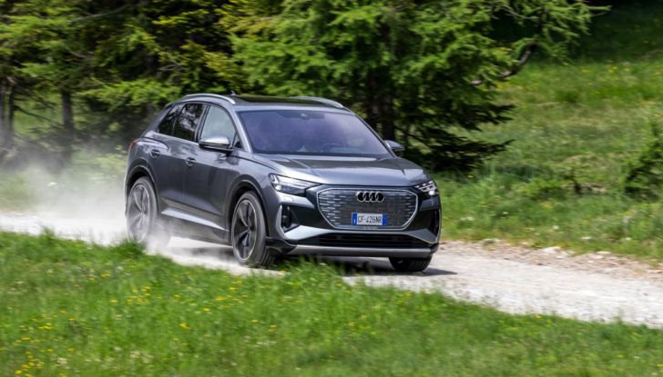 Prova su strada Audi Q4 E-Tron 50, ecco come va il SUV elettrico dei Quattro Anelli da 45.700 euro [VIDEO] - Foto 56 di 58