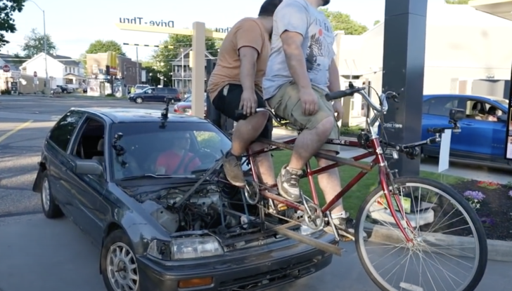 L’Honda Civic più green del mondo: va a pedali - Foto 4 di 9