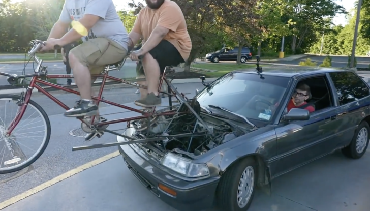 L’Honda Civic più green del mondo: va a pedali - Foto 5 di 9