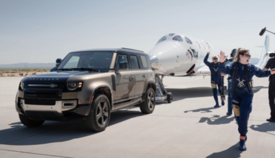 Land Rover va nello spazio insieme a Virgin Galactic
